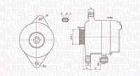 MAGNETI MARELLI MQA1793 - Alternador