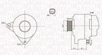 MAGNETI MARELLI MQA2008 - Alternador