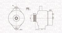 MAGNETI MARELLI MQA1803 - Alternador