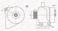 MAGNETI MARELLI MQA1861 - Alternador