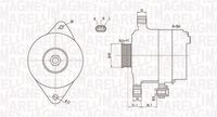 MAGNETI MARELLI MQA1893 - Alternador