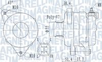 MAGNETI MARELLI MQA2121 - Alternador