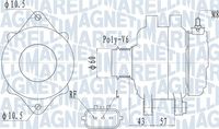 MAGNETI MARELLI MQA2122 - Alternador