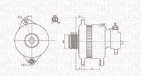 MAGNETI MARELLI MQA1900 - Alternador