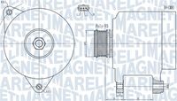 MAGNETI MARELLI MQA2133 - Alternador