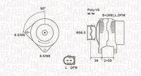 MAGNETI MARELLI MQA1911 - Alternador