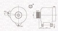 MAGNETI MARELLI MQA1914 - Alternador