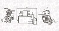 MAGNETI MARELLI MQS1062 - Motor de arranque