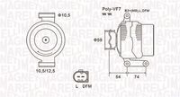 MAGNETI MARELLI MQA1922 - Alternador