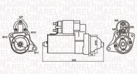 MAGNETI MARELLI MQS1107 - Motor de arranque