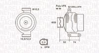 MAGNETI MARELLI MQA1928 - Alternador