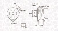 MAGNETI MARELLI MQA1940 - Alternador