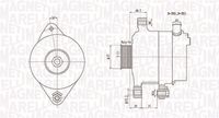 MAGNETI MARELLI MQA1949 - Alternador