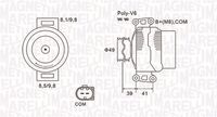 MAGNETI MARELLI MQA1953 - Alternador