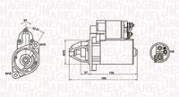 MAGNETI MARELLI MQS1283 - Motor de arranque