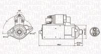 MAGNETI MARELLI MQS1286 - Motor de arranque