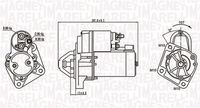 MAGNETI MARELLI MQS1289 - Motor de arranque