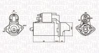 MAGNETI MARELLI MQS1334 - Motor de arranque