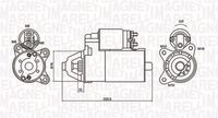 MAGNETI MARELLI MQS1336 - Motor de arranque