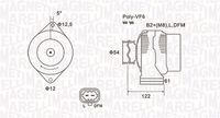 MAGNETI MARELLI MQA2005 - Alternador