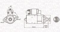 MAGNETI MARELLI MQS1409 - Motor de arranque