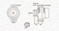 MAGNETI MARELLI MQA2038 - Alternador