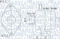 MAGNETI MARELLI MQA2049 - Alternador