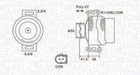 MAGNETI MARELLI MQA2108 - Alternador