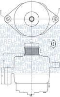 MAGNETI MARELLI MQA2181 - Alternador