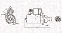 MAGNETI MARELLI MQS974 - Motor de arranque