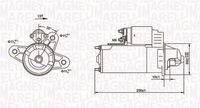 MAGNETI MARELLI MQS977 - Motor de arranque