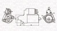 MAGNETI MARELLI MQS1050 - Motor de arranque