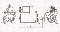 MAGNETI MARELLI MQS1053 - Motor de arranque