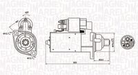 MAGNETI MARELLI MQS1181 - Motor de arranque