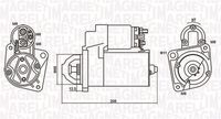 MAGNETI MARELLI MQS1213 - Motor de arranque