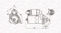 MAGNETI MARELLI MQS1394 - Motor de arranque