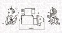 MAGNETI MARELLI MQS1412 - Motor de arranque