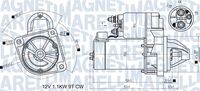 MAGNETI MARELLI MQS14198 - Motor de arranque