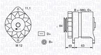 MAGNETI MARELLI MAN286 - Alternador