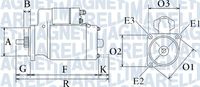 MAGNETI MARELLI MQS294 - Motor de arranque