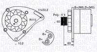 MAGNETI MARELLI MAN640 - Alternador