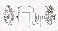 MAGNETI MARELLI MQS612 - Motor de arranque