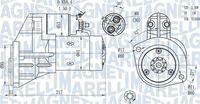 MAGNETI MARELLI MQS660 - Motor de arranque