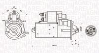 MAGNETI MARELLI MQS680 - Motor de arranque