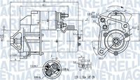 MAGNETI MARELLI MQS681 - Motor de arranque