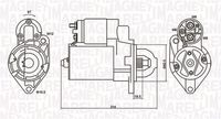 MAGNETI MARELLI MQS879 - Motor de arranque