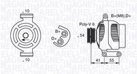 MAGNETI MARELLI MAN7028 - Alternador