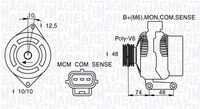 MAGNETI MARELLI MAN7411 - Alternador