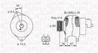 MAGNETI MARELLI MQA1521 - Alternador