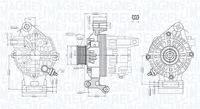 MAGNETI MARELLI MQA1474 - Alternador